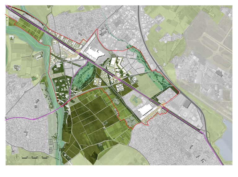 Carta - Reichen et Robert Associates - Reichen et robert asocies-Eco cité de la Route de la mer-Montpellier- plan typo.jpg