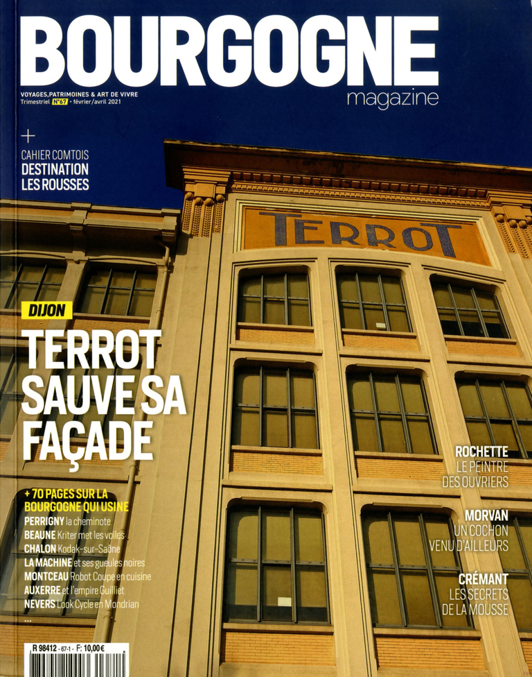 Carta - Reichen et Robert Associates - TERROT SAUVE SA FACADE - BOURGOGNE MAGAZINE n°67 Mars 2021 