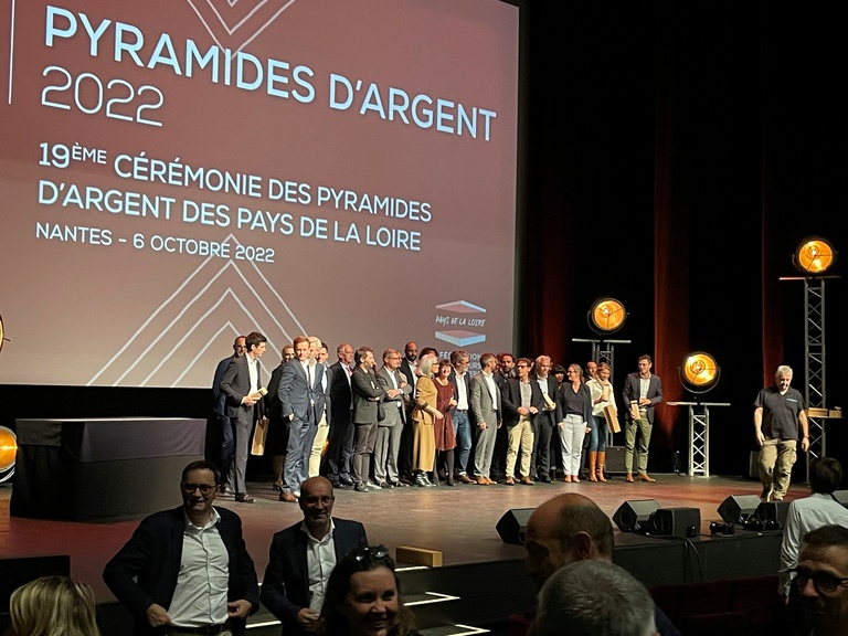 Carta - Reichen et Robert Associés - Lauréat Pyramides d’Argent 2022 des Pays de la Loire - Catégorie Impact Sociétal pour le projet des logements Cour Monselet à Nantes