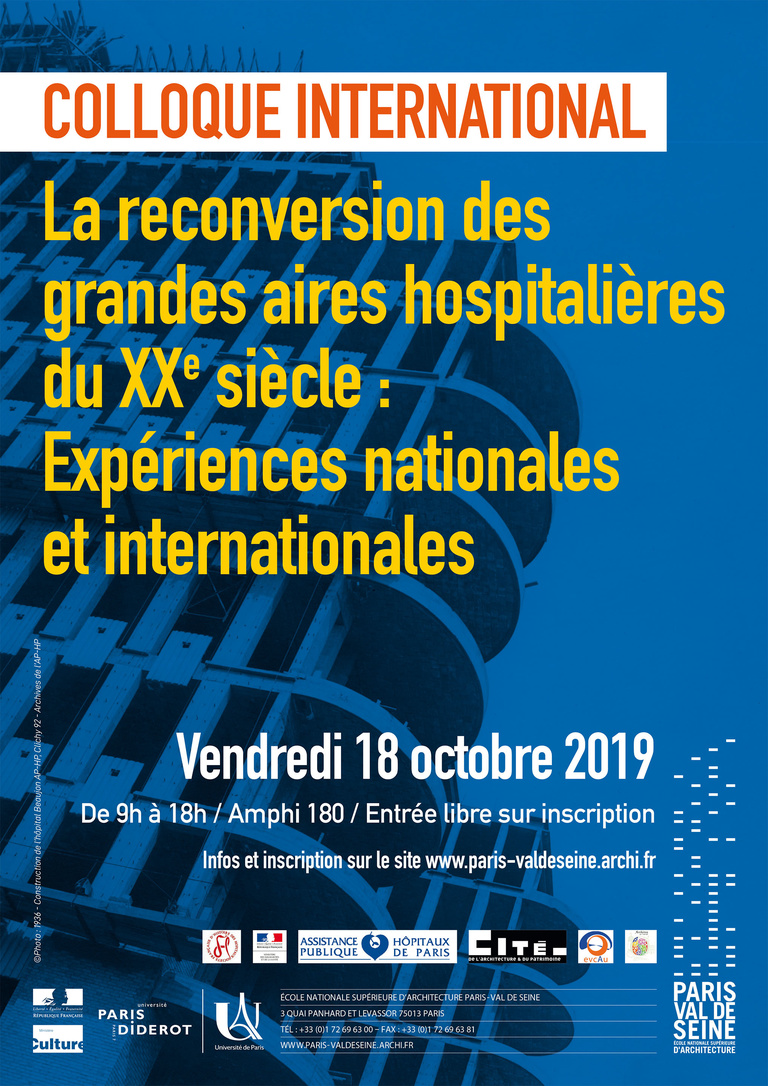 Carta - Reichen et Robert Associés - Colloque international sur la reconversion des grandes aires hospitalières du XXe siècle : expériences nationales et internationales - Intervention de Marc Warnery