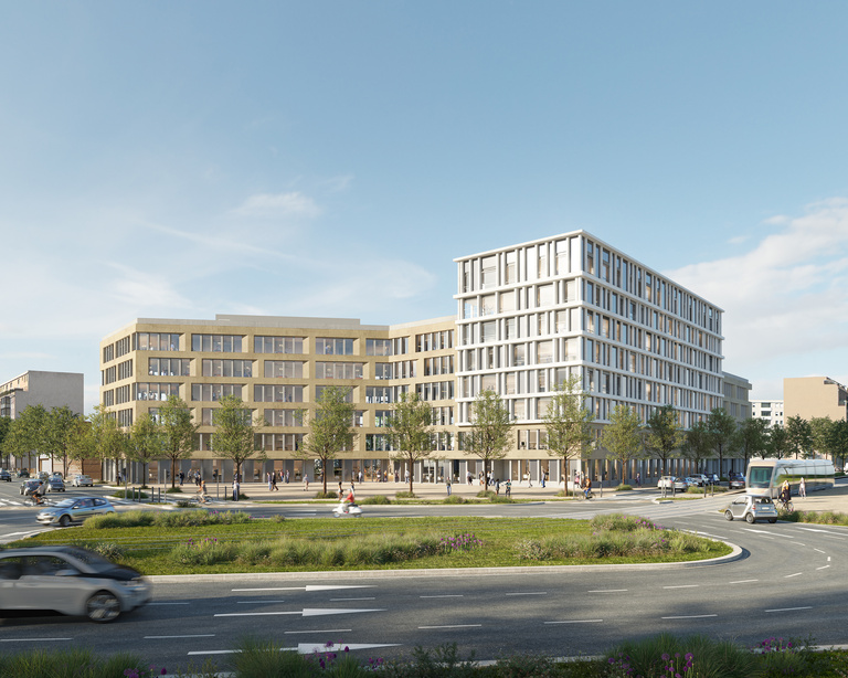 Carta - Reichen et Robert Associates - Immeuble de bureaux porte Est